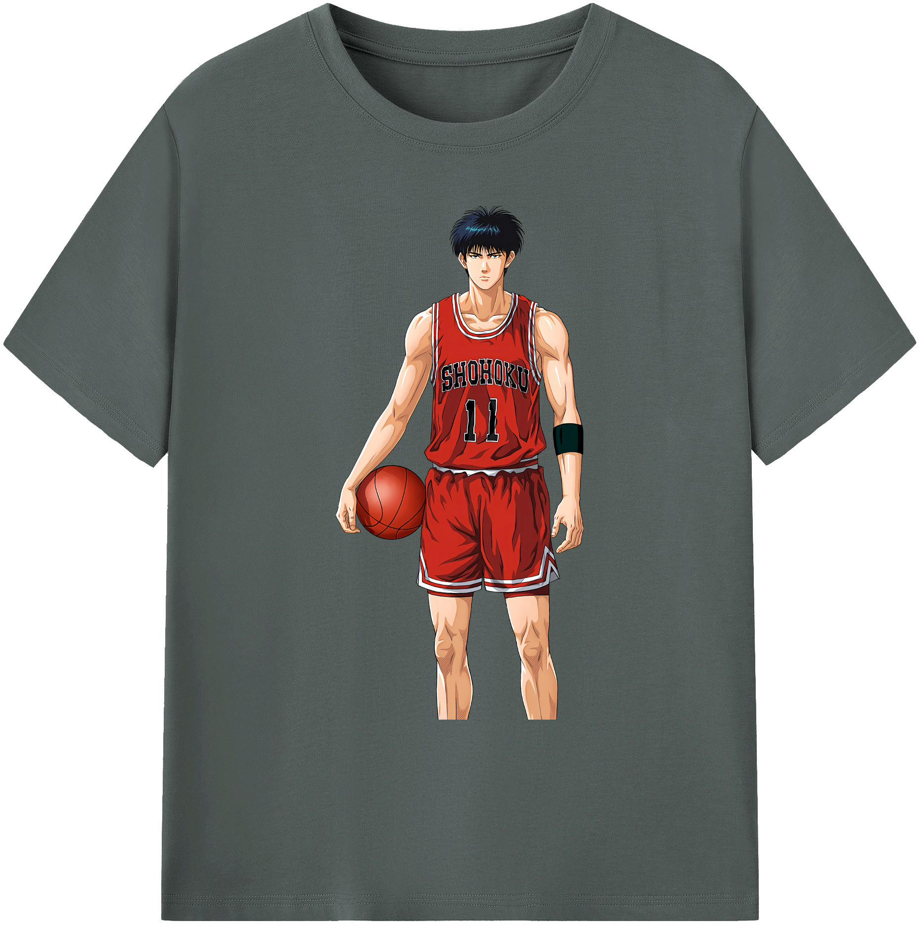 （画像用） SLAM DUNK／スラムダンク 綿100％ メンズ半袖Tシャツ｜肌触りやわらか＆通気性
